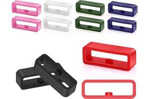 Cobee Correas de reloj correa correa soporte de retención de anillo de aro de retención correa de reloj de repuesto de silicona para relojes deportivos inteligentes