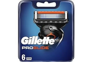 Gillette Lames de Rasoir Homme Proglide, Pack de 6 Lames de Recharges [OFFICIEL]