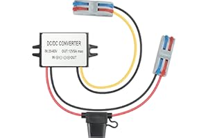 YBBOTT Step down 24 V o 36 V o 48 V a 12 V 5 A 60 W dc dc converter Buck Volt Trasformatore Alimentatore Regolatore Limitatore Riduttore Convertitore di tensione Raddrizzatore
