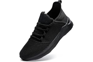 FUJEAK Women Shoes Trainers Running Walking Slip on Ladies Gym Trainer Comfortable Shoes Fitness Jogging Sports Outdoor Sneakers Mesh Casual Lightweight Breathable