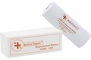 Medical Depots Replacement for Welch Allyn 72300 3.5V Rechargeable Battery