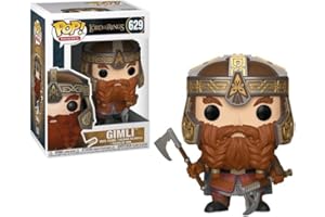 Funko POP! Vinyl: LOTR/Hobbit: Gimli Lord Of the Rings - Collectable Vinyl Figure - Gift Idea - Official Merchandise - Toys for Kids & Adults - Movies Fans - Model Figure for Collectors and Display