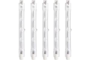 SCNNC Żarówka halogenowa R7S, 118 mm, 200 W, możliwość ściemniania, 220-240 V, 3000 lm ciepła biel 2700 K, liniowy reflektor Halogenowy J118 R7S, do oświetlenia sufitowego, oświetlenia krajobrazu, 5