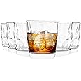 Bormioli Rocco Diamond Dimpled Clear Glass Drinking Tumblers - 300ml - Pack of 12