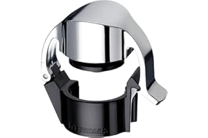 Westmark Korek do szampana/nakrętka do butelek, Tworzywo sztuczne, Casco, Srebrny/czarny, 60022280