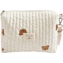 Sac à Langer Bébé Bandoulière - Fourre-tout Brodé, Grande Capacité 36x13x30 Cm, Pour Poussette, Sorties