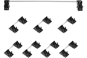 ECSiNG 7 sztuk stabilizatorów 2U i 1 stabilizator 6,25U zamiennik klawiatury mechanicznej, stabilizatory, uchwyt na płytę, stabilizatory, akcesoria do klawiatury