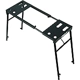 QUIK LOK - WS/420, Supporto per Tastiera in Acciaio, Regolabile in Altezza e in Larghezza, Ideale per Tastiere, Pianoforti Di