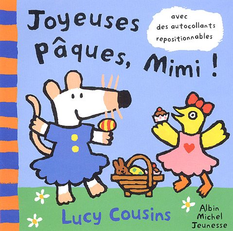 Joyeuses Pâques Mimi : Avec des autocollants repositionnables