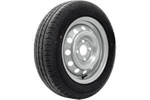 Rueda completa 155/70 R13 387 kg para remolques sin frenos UNITRAILER