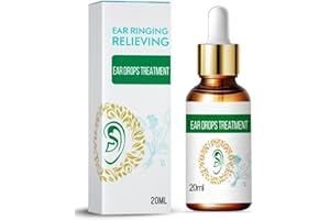 HIVETZ Ear Drops,Tinnitus Treatment Ear Drops,Pain Relief and Earache Drop/s,Tinnitus Relief for Ringing E/ars,Ear D/r ops for Tin/nitus,E/ar R/inging Relieving,E/ar Ri/nging Treatment Oil for Itchy Ears