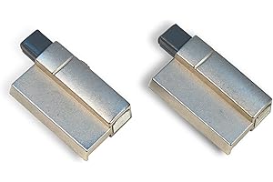 Hettich 2 sztuki amortyzatorów zawiasowych z klipsem, tłumiki zatrzaskowe, Silent System amortyzator drzwi do taśm garnkowych