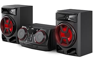 LG CK43N.DEUSLLK Home-Stereoanlage Home-Audio-Minisystem 300 W Schwarz (CK43N.DEUSLLK)
