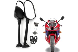 APEBAZY Specchio retrovisore moto Specchio laterale moto adatto per 1000 250