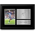 HWC Trading FR A4 Evan Ferguson Brighton & Hove Albion Gifts Printed Signed Autograph Picture for Football Fans and Supporters - A4 Framed