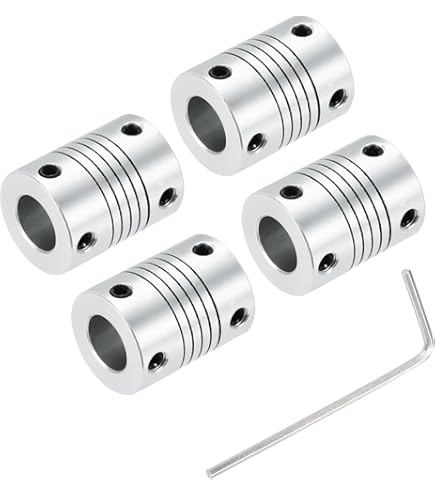 Acoplamiento Flexible De 5 X 6 Mm D19 L25 Conector Flexible De Acoplamiento Codificador De Motor Paso A Paso Para Maquina Cnc De Servomotor Anggrek Hardware
