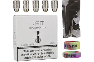INNOKIN JEM Replacement Coil 1.6ohm for Innokin JEM Goby Tank Atomizer Kit Pack of 5