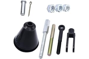 GSKMOTOR Compatible with GM 1950-1970 Manual Master Cylinder Push Rod Kit,Ci5564 Universal Auto Brake Pump Kit Adjustable Replacement with Clevis