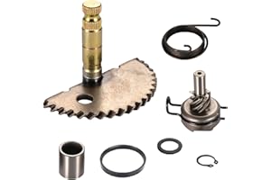 iDMRURvm Kickstarter Ritzel Moped Kick Start Gear Moped Kick Start 6 Stück Kickstarter Welle für Rex RS 450 50 GY6 49CC 50CC 80CC 100CC Roller