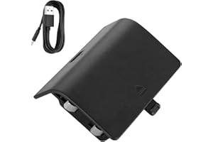 FINERA 1 Pack Rechargeable Battery Pack for X-Series S/X Controller, Battery Pack with USB Charging Cable and LED Indicator