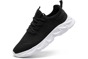 VGPSFN Mens Trainers Running Shoes Walking Sport Outdoor Casual Tennis Gym Fitness Shoes for Men Breathable Mesh Comfortable Lightweight Sneakers
