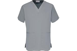 INSTEX Unisex Smart Scrub Tunic top for Healthcare NHS GP and Dental Practice. INS20