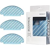 ECOVACS Original Accessory Reusable Mopping Pads for DEEBOT N8/ T8/ N10 Series, Washable Microfiber Cloth Cleaning Pads Floor