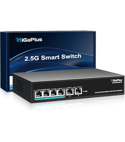 NETGEAR Switch de 5 puertos y 10 GB XS505M - Ethernet Multigigabit