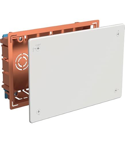 Legrand Glasdeckel Universal 100 X 100 Mm – Für Abzweigdosen Ø85 Mm, Inkl. Montageschraube