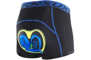 Lixada szorty kolarskie, górskie szorty chłonne, szybkoschnące, wyściełane, 5D żelowe, wyściełane, górskie, bielizna rowerowa, szorty dla mężczyzn