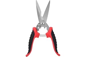 FOURNYAA Hardware Tool, Stainless Steel Material Comfortable Wear-Resistant Multifunctional Tin Snips, Hardware Hand Tool for Industry(Multifunctional Electronic Scissors)
