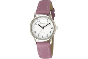 Ravel - Montre de Tous Les Jours aux Couleurs Pastel pour Femmes - Quartz Analogique - R0137
