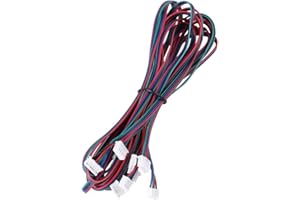 Câbles de Connexion de Moteur,Akozon 5pcs PH2.0-XH2.54 Femelle Connecteur Câble pour Nema16 Nema17 Stepper Motor