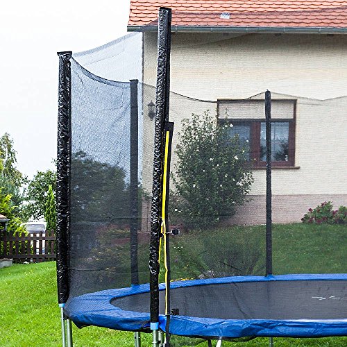 Trampolin Sicherheitsnetze Ersatznetze Schutznetze ohne Pfosten für Tampoline 1,85m – 4,90m - 2