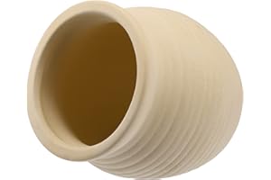 VOCOSTE Aquarium Hideaway Rock Cave, Beige Yellow, 3.09x3.07x3.07 Inches