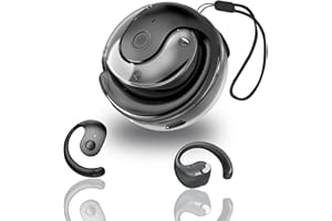 SMD5050 AI Übersetzer Kopfhörer, Übersetzungskopfhörer Echtzeit - Unterstützt Mehr Als 144 Sprachen, Über-Ohr Ai Kopfhörer Übersetzer für iOS und Android, Ideal für Reisen und Business (Schwarz)