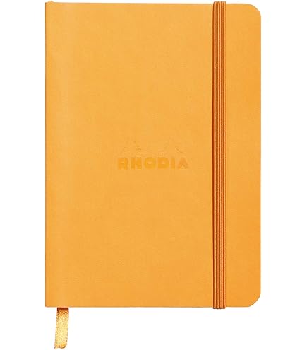 RHODIA 117462C Notitieboek, zacht, framboos, A5, 14,8 x 21 cm