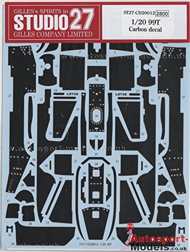 STUDIO27 / studio 27:1 / 20 99T Carbon Decal