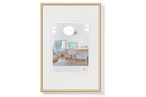 walther design KV015G New Lifestyle Plastikowa ramka na zdjęcia, 10x15 cm, złota