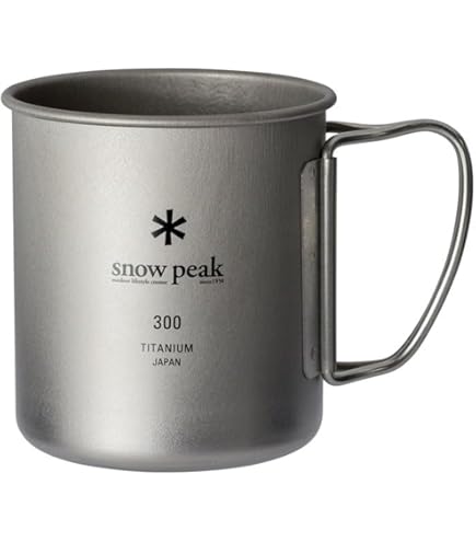  Peak Ti-Single Wall 450 Mug 2個 未使用品 Snow Peak Titanium Ti-Single Wall 450ml Cup/Mug, for Camping