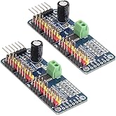 Hailege 2pcs PCA9685 16 Kanal IIC I2C 12-Bit PWM Servomotor Antriebsmodul Robort
