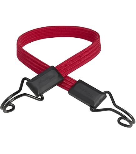 WOLFPACK LINEA PROFESIONAL Octopus Elastici In Gomma Con Ganci – 2 Pezzi Da 1,5 Metri, Larghezza 7mm, Capacità 70N, EN12195-2