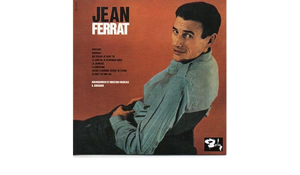Jean Ferrat La Montagne Mini Lp Replica 8 Track Card