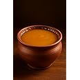 BANGLARMISTI Mishti Dahi - Traditional Lal Mitha Doi in Clay Pot, Bengali Sweets, Delivered Directly from Kolkata, 500gram pack