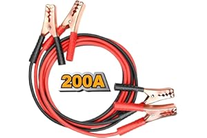 kippen 4009 - Paire de câbles pour batterie 200 Ampères, longueur 2,50 m