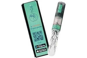 hûs+ Flower Eco Digital Soil Moisture Meter - Smart Plant Moisture Meter with Real-time Sensor - Hourly Alarms, Individual Settings - IPX7 Waterproof with 10 Year Battery, HUSP110