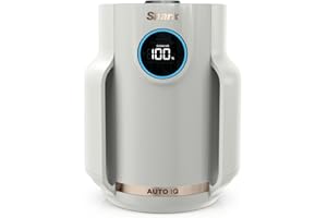 Shark NeverChange, purificateur d’air compact pro, purificateur d'air silencieux pièces et chambres jusqu'à 23m², HEPA 99,9% aspire poussière, pollen, peaux mortes, écran LED, Gris Colombe HP072EU