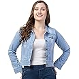 FUNDAY FASHION Women's Denim Blend Standard Length Jacket