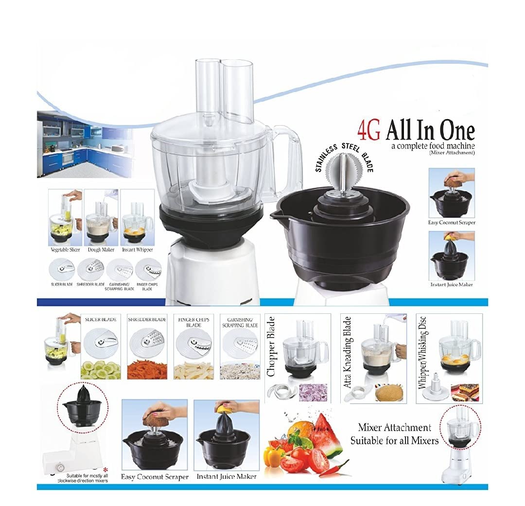Maggi Rio All in 1 4G Food Processor Attachment & Coconut Scrapper Review