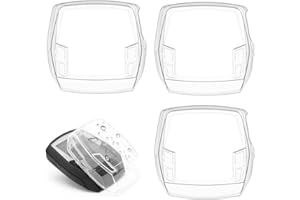 SUEVUT 3 Pièces Transparent étanche écran pour Bosch Intuvia Kit, Bike Display Protection d'écran, Housse de Protection pour écran E-Bike , pour Bosch Intuvia écran Contre Les Rayures et Les Impacts